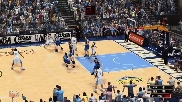 NBA 2K13 The Saints Global & Photomod HD DEN VS MIN смотреть онлайн