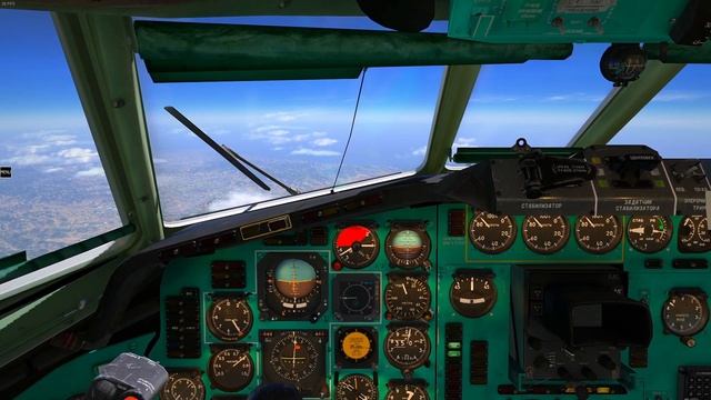 Pyongyang (ZKPY) to Vladivostok (UHWW) | Tupolev 154 B2 | X-Plane 11 смотреть онлайн