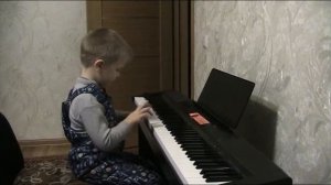 уроки для начинающих пианистов «На катке» двумя руками