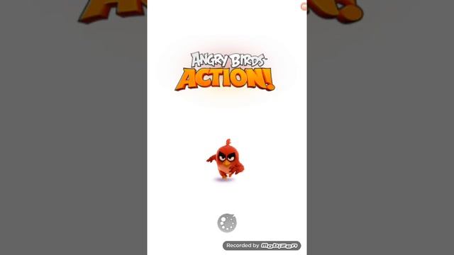 Играю в Angry Birds Action(Шлепнулся головой об столб!!) смотреть онлайн