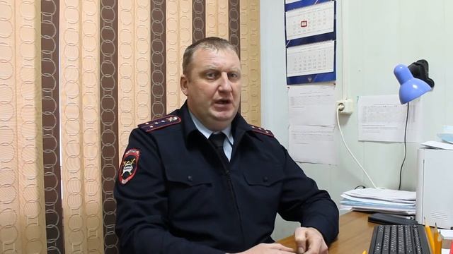 Видеообращение заместителя начальника ОГИБДД в преддверии зимних каникул смотреть онлайн
