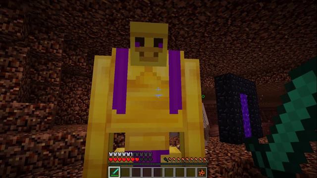 Minecraft NETHER MOD / TRAVEL TO THE NETHER AND FIGHT MOBS!! Minecraft смотреть онлайн