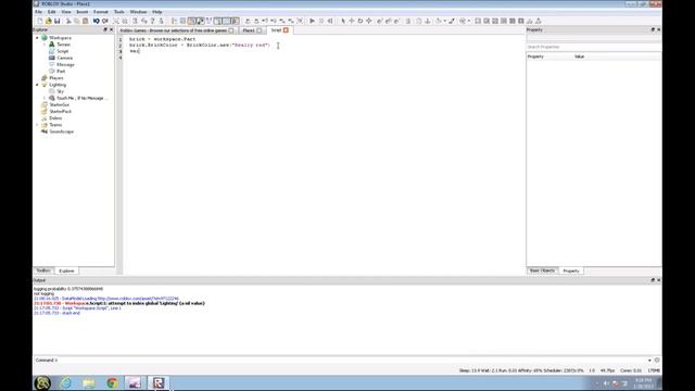 Roblox Lua Scripting Tutorial #5 (Overview) смотреть онлайн