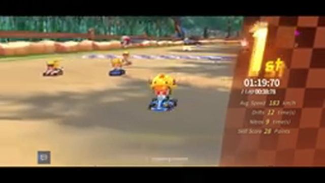 Во что поиграть? Игра KartRider Rush+ gameplay на iOS /games for IPhone смотреть онлайн