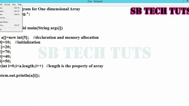 One Dimensional Array in Java (Practical Explanation) | Arrays in Java | Java Programming | Telugu смотреть онлайн