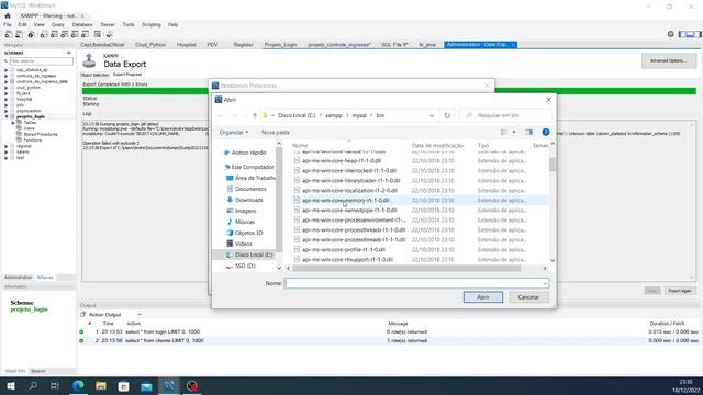 Como Resolver o Erro de Exportar e Importar do MySQL Workbench смотреть онлайн