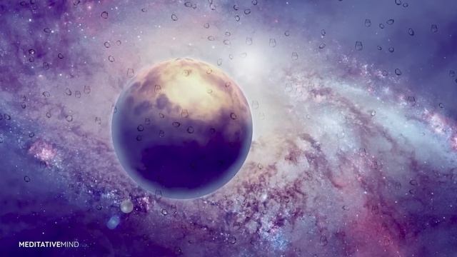 432Hz Cosmic Music For Sleep & Lucid Dreaming | RAIN In SPACE | Sleeping Music, Dreaming Music