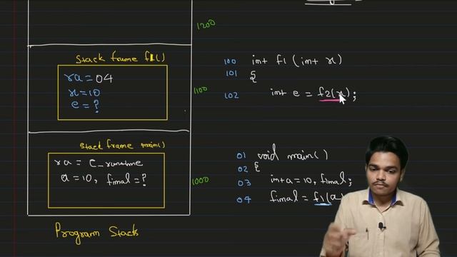 L-37 Function Call Stack Mechanism in C || DRDO CEPTAM Tier-II Computer Science/IT смотреть онлайн