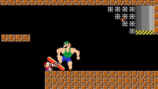 Mario vs The Giant Fat Toad Maze | Mario Super Sized in Maze Mayhem смотреть онлайн