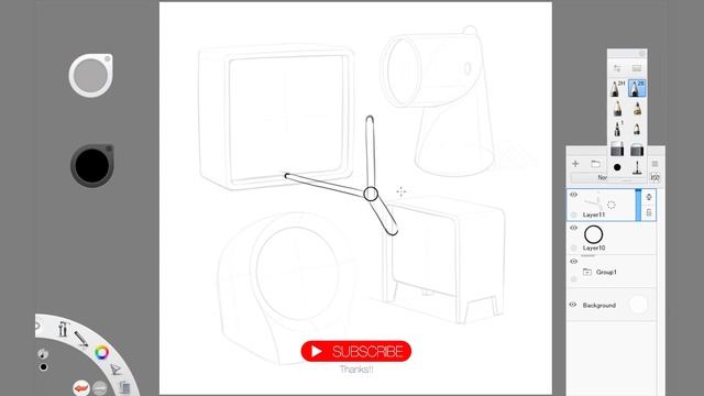 INDUSTRIAL & PRODUCT DESIGN SKETCHING : ep. 33 - DESK CLOCK (Timelapse) #industrialdesignsketching смотреть онлайн
