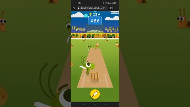 Doodle Cricket Game смотреть онлайн