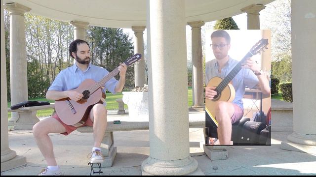 Bach | Minuet in G, BWV 114 | Classical Guitar Duet with Josh Vanjani смотреть онлайн