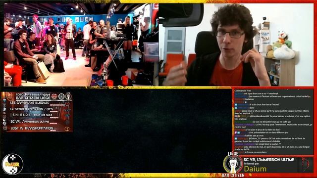 SC REPORT - Daium "Star Citizen VR" Bar Citizen Liege 2020 смотреть онлайн