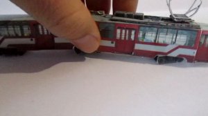 Обзор бумажного трамвая ЛВС-86К