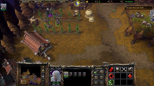 Warcraft 3 Reforged (PC, 2020) #11 Undead Campaign - Path of the Damned - Chapter 1 (4k60 UHD) смотреть онлайн