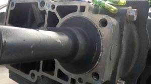 Ямаха 30. Дырявый сальник коленвала.