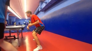 ТОП СПИН СЛЕВА ПО ПОДРЕЗКЕ! КАК РАБОТАЕТ ТЕЛО ПРИ УДАРЕ? #tabletennis #настольныйтеннис #топспин