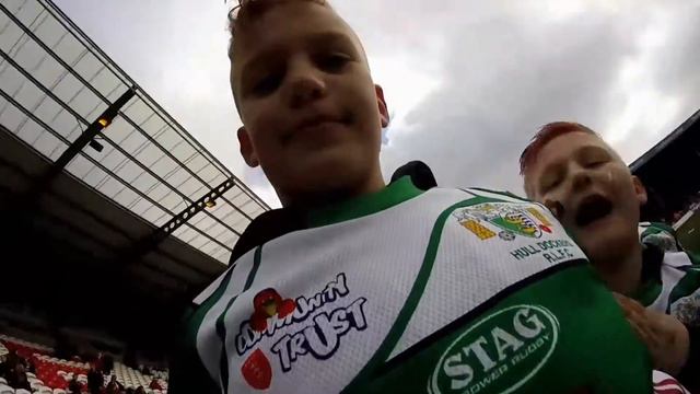 Hull Dockers Under 8s Parade - Hull KR v HULL FC - Kcom Craven Park 30-8-2018 смотреть онлайн