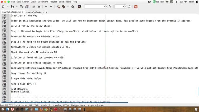PrestaShop how to increase admin logout time, fix problem auto-logout from the dynamic IP address смотреть онлайн