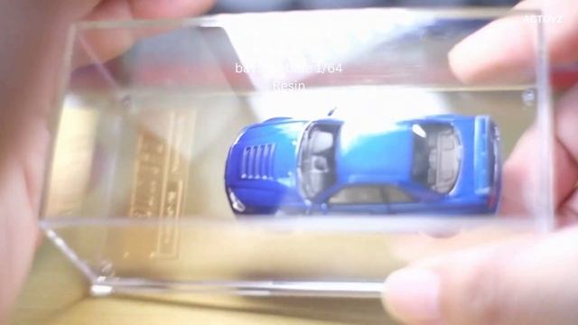 Ignition Model 1/64 Nissan Skyline GT-R R34 Z-tune Bayside blue (BNR34) REVIEW смотреть онлайн