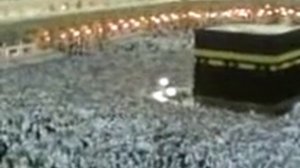 Ангелы в Мекке над Каабой