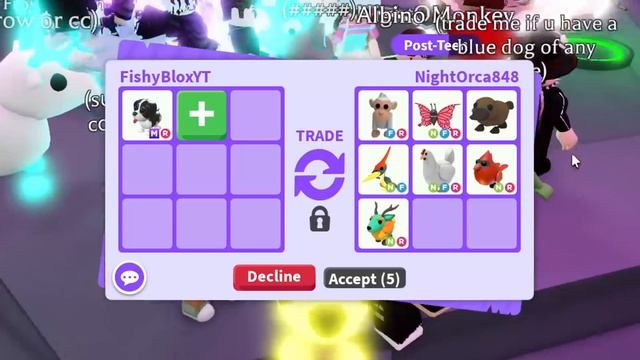 Trading FIRST MEGA BLACK SPANIEL in Adopt Me! смотреть онлайн
