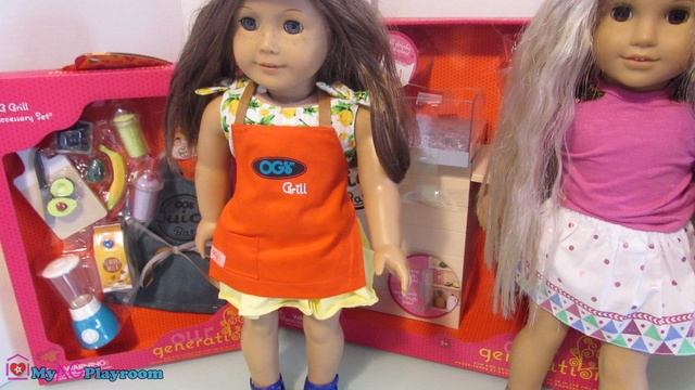 Our Generation Deluxe Juice Bar Accessory for 18" Dolls - OG's Juice Bar смотреть онлайн