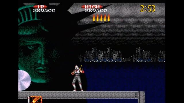 Sega Mega Drive 2 (Smd) 16-bit Shadow Dancer-The Secret of Shinobi Полное прохождение смотреть онлайн