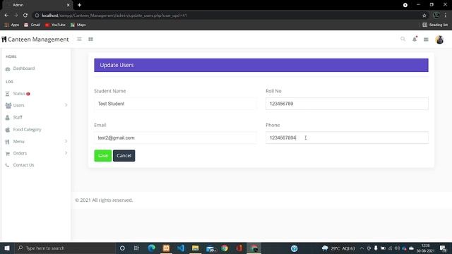 Canteen Management Project in PHP | PHP Project | Final Year Project смотреть онлайн