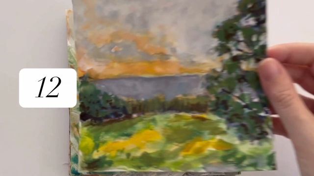 ?????Sketchbook Tour Part 3/ 30 Day Painting Project; Days 1-30 Recap смотреть онлайн