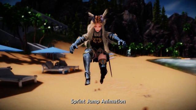 SKYRIM Smooth Random jump Animation Remake смотреть онлайн