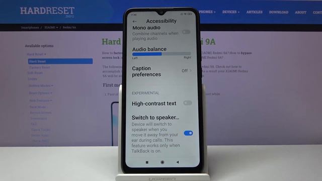 How to Activate High Contrast Text in XIAOMI Redmi 9A – Display Settings смотреть онлайн