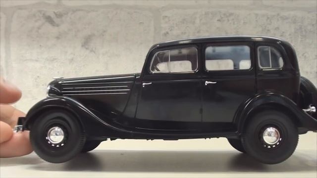 ГАЗ 11-73 1:24 ЛЕГЕНДАРНЫЕ СОВЕТСКИЕ АВТОМОБИЛИ | Hachette | № 32 Обзор модели и журнала смотреть онлайн