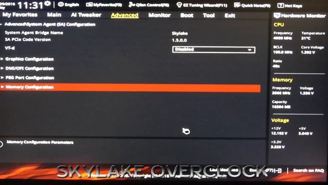 HOW TO overclock intel i7 6700K (SKYLAKE) 4.7 Ghz / Overclocking guide,BIOS UEFI stable settings смотреть онлайн