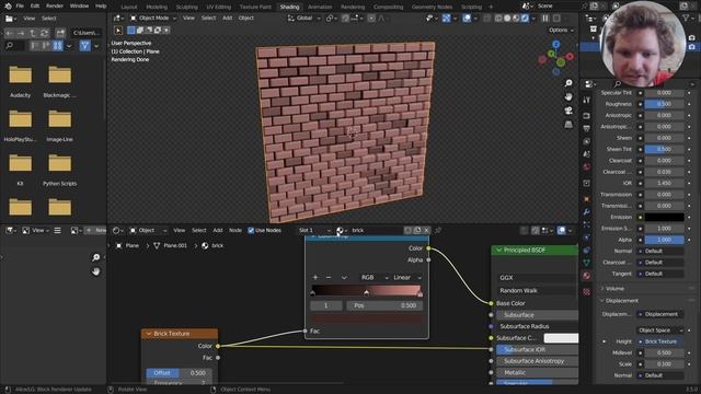 Procedural Brick with 1 Material смотреть онлайн