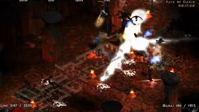 PoD Raven Druid Baal Run смотреть онлайн