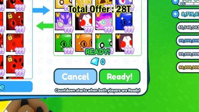 MOST STRANGE OFFER For RB HUGE AXOLOTL in Pet Simulator X Roblox смотреть онлайн