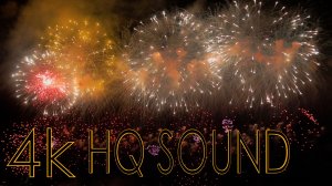 Праздничный салют в честь 79-й годовщины Победы. Прогулка по территории МГУ (4K, HQ sound)