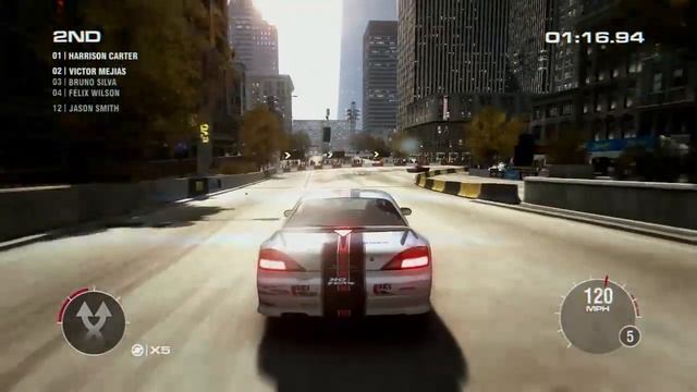 Grid 2 Solo Gameplay 2 GTX 570 SLI + Intel Core I7 950 смотреть онлайн