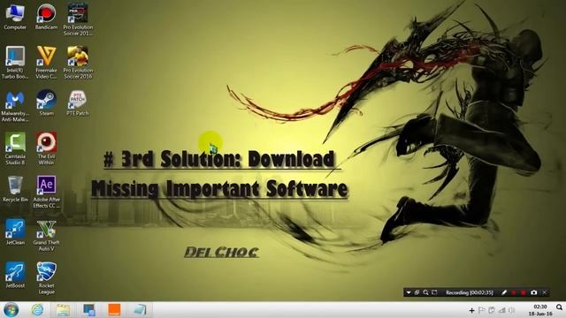 [PES 2016] How to fix Application not starting ( error 0xc0000142 ) смотреть онлайн