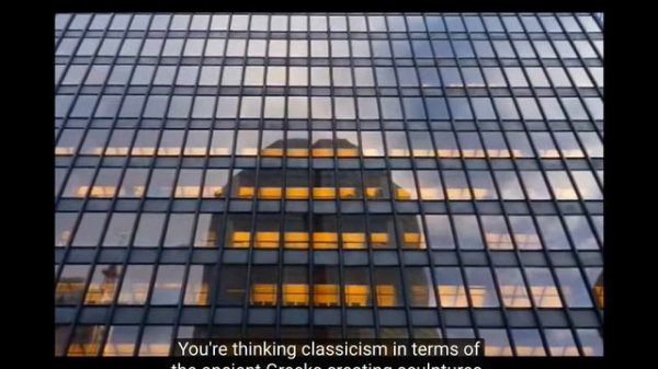 Modern Architecture and One Post-Modern