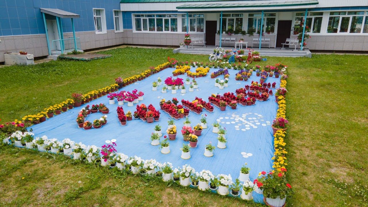 Клумбы города запестрели красками от "Тепличного" смотреть онлайн