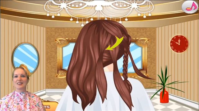 New Year Hair Salon Hairstyle Video Game App Play & Review