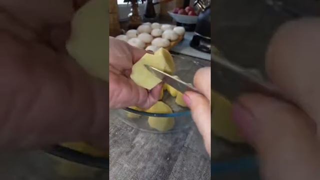 Как вкусно приготовить грибы #грибызапечёные#шампиньоны#грибы смотреть онлайн