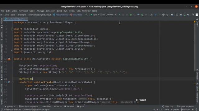 ANDROID - RECYCLERVIEW GRIDLAYOUT TUTORIAL IN JAVA смотреть онлайн