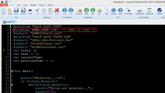 Drumpad featuring gen4-uLCD-70DT смотреть онлайн