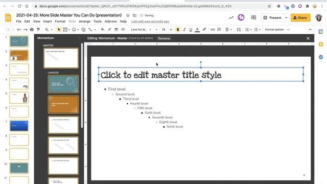 Master Slides #5: Font, text boxes and text placeholders смотреть онлайн