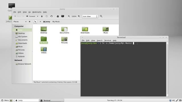 How to Create Desktop shortcuts in Linux Mint смотреть онлайн