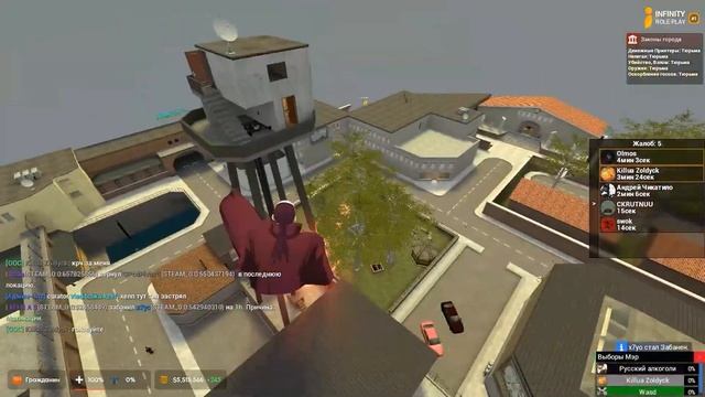 Будни Менеджера | НАНЯЛ ВЫСШЕГО АДМИНА в Garry's Mod DarkRP смотреть онлайн