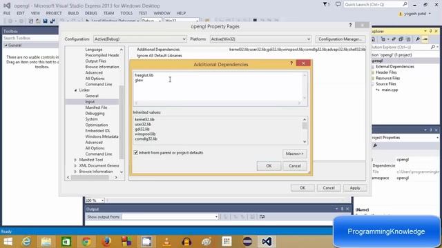 How to Set up OpenGL and GLUT in Visual Studio (C++) смотреть онлайн